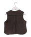 A Brown Outerwear Vests from Bonpoint in size 4T for girl. (Back View)