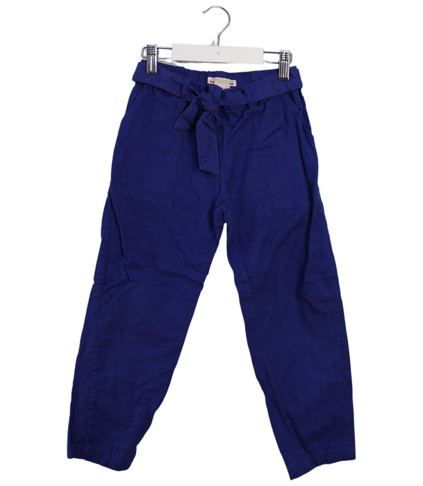 A Blue Casual Pants from Bonpoint in size 8Y for girl. (Front View)