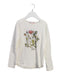 A Ivory Long Sleeve Tops from Bonpoint in size 6T for girl. (Front View)
