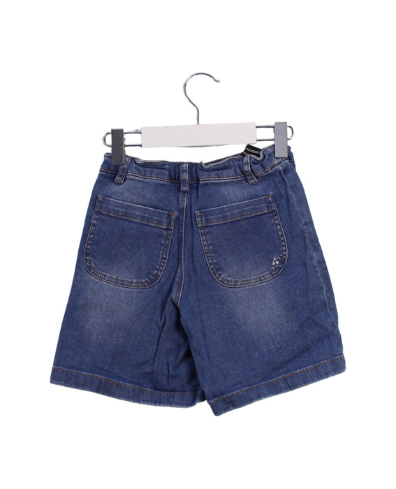 A Blue Shorts from Bonpoint in size 6T for girl. (Back View)