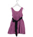 A Purple Sleeveless Dresses from Nellystella in size 4T for girl. (Back View)