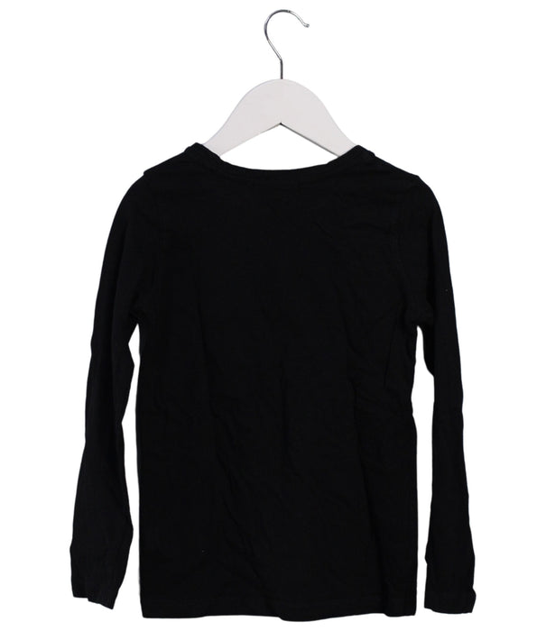A Black Long Sleeve Tops from Bonpoint in size 6T for girl. (Back View)