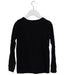 A Black Long Sleeve Tops from Bonpoint in size 6T for girl. (Back View)