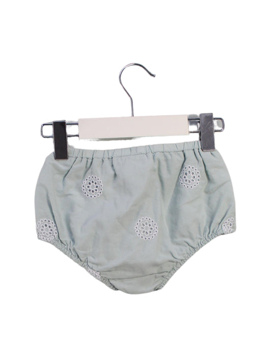 A Green Bloomers from Seed in size 6-12M for girl. (Back View)