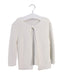 A White Cardigans from Paloma de la O in size 12-18M for girl. (Front View)
