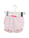 A Pink Bloomers from Petit Bateau in size 0-3M for girl. (Front View)