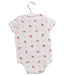 A White Short Sleeve Bodysuits from Ralph Lauren in size 3-6M for girl. (Back View)