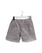 A Grey Shorts from Miki House in size 4T for girl. (Front View)