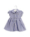 A Blue Short Sleeve Dresses from Ralph Lauren in size 6-12M for girl. (Front View)