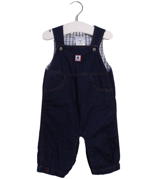 A Navy Long Overalls from Jacadi in size 3-6M for neutral. (Front View)