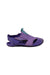 A Purple Sandals from Nike in size 4T for girl. (Back View)