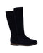 A Navy Winter Boots from Jacadi in size 5T for girl. (Back View)