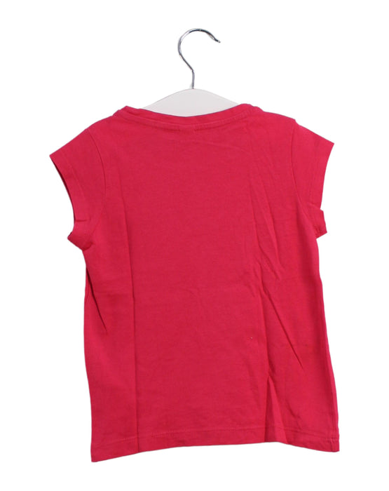 A Pink Short Sleeve T Shirts from ESPRIT in size 2T for girl. (Back View)