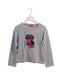 A Grey Long Sleeve Tops from Gallo in size 2T for girl. (Front View)