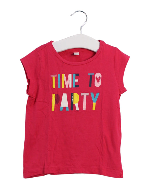A Pink Short Sleeve T Shirts from ESPRIT in size 2T for girl. (Front View)