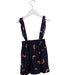 A Navy Short Skirts from Kingkow in size 4T for girl. (Back View)