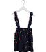 A Navy Short Skirts from Kingkow in size 4T for girl. (Front View)