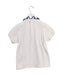 A White Short Sleeve Tops from Kingkow in size 4T for girl. (Back View)