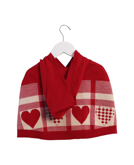 A Red Capes & Ponchos from Nicholas & Bears in size 4T for girl. (Back View)