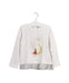 A White Long Sleeve Tops from Sergent Major in size 3T for girl. (Front View)