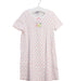 A Pink Short Sleeve Dresses from Petit Bateau in size 6T for girl. (Front View)