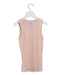 A Pink Sleeveless Tops from Bonton in size 6T for girl. (Back View)
