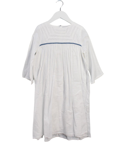 A White Long Sleeve Dresses from Wild & Gorgeous in size 8Y for girl. (Front View)