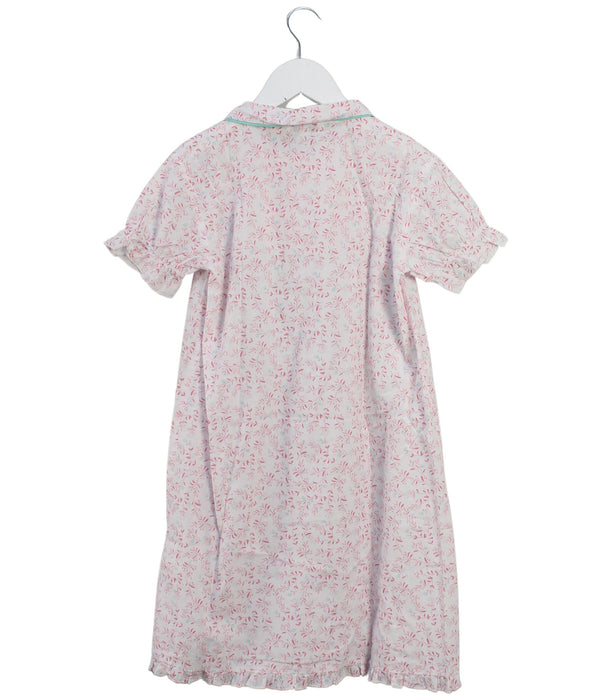 A Pink Short Sleeve Dresses from Bleu Comme Gris in size 8Y for girl. (Back View)