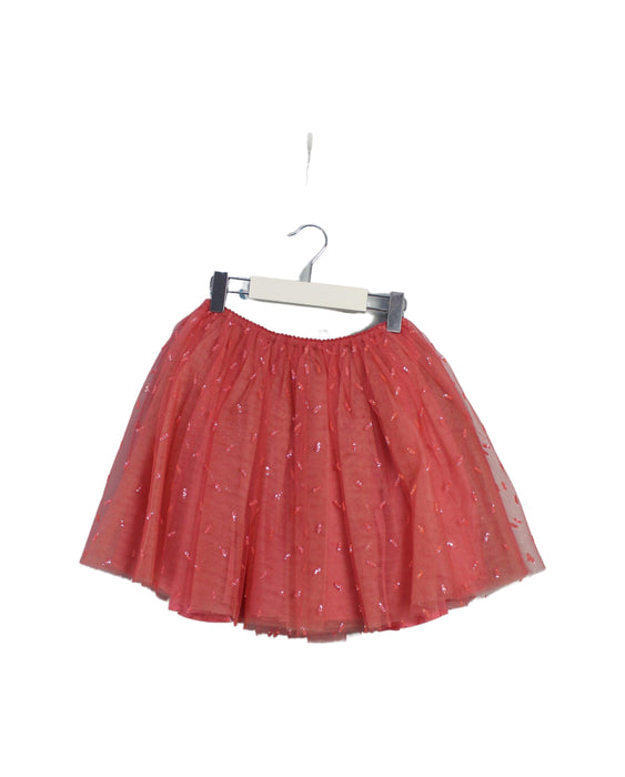 A Red Tulle Skirts from Bonpoint in size 10Y for girl. (Front View)