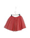 A Red Tulle Skirts from Bonpoint in size 10Y for girl. (Back View)