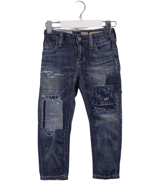 A Blue Jeans from Polo Ralph Lauren in size 3T for girl. (Front View)