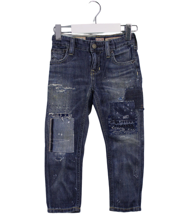 A Blue Jeans from Polo Ralph Lauren in size 3T for girl. (Front View)