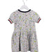 A Multicolour Short Sleeve Dresses from Petit Bateau in size 6T for girl. (Back View)
