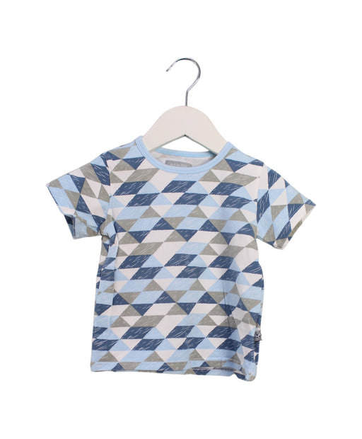 A Blue Short Sleeve T Shirts from and the little dog laughed in size 2T for boy. (Front View)