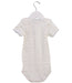 A Ivory Short Sleeve Bodysuits from Petit Bateau in size 3T for girl. (Back View)