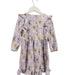 A Purple Long Sleeve Dresses from Cotton Pigs in size 3T for girl. (Back View)