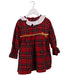 A Red Long Sleeve Dresses from Cotton Pigs in size 3T for girl. (Front View)