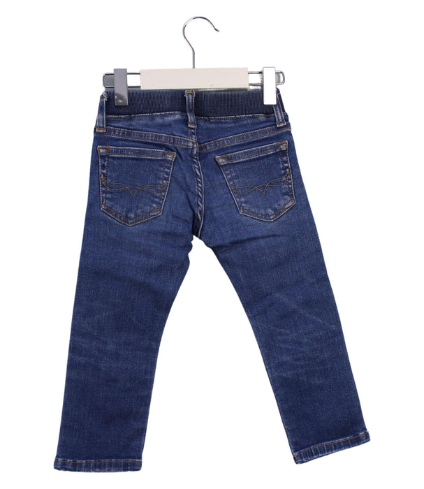 A Blue Jeans from Polo Ralph Lauren in size 2T for boy. (Back View)