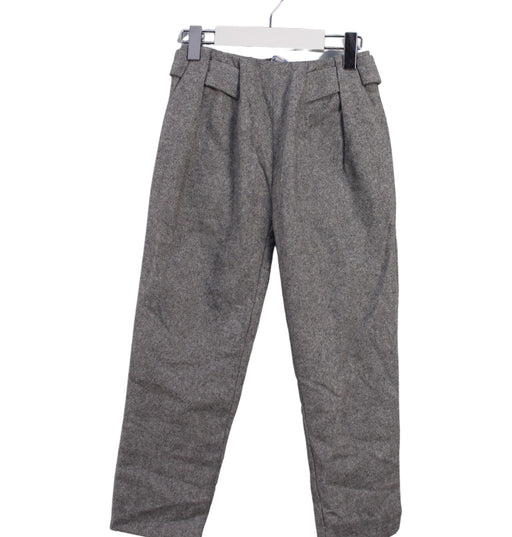 A Grey Casual Pants from Jacadi in size 8Y for girl. (Front View)