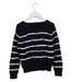 A Navy Knit Sweaters from Jacadi in size 6T for girl. (Back View)