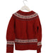 A Red Knit Sweaters from Bonpoint in size 8Y for girl. (Back View)