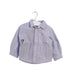 A Blue Shirts from Jacadi in size 6-12M for boy. (Front View)