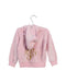 A Pink Zippered Sweatshirts from Juicy Couture in size 12-18M for girl. (Back View)