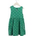 A Green Sleeveless Dresses from Boden in size 6T for girl. (Back View)