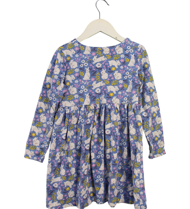 A Blue Long Sleeve Dresses from Boden in size 7Y for girl. (Back View)