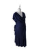 A Navy Short Sleeve Dresses from Seraphine in size M for maternity. (Front View)