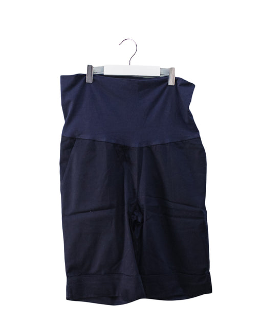 A Navy Shorts from Mothers en Vogue in size M for maternity. (Front View)