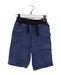 A Blue Shorts from Petit Bateau in size 5T for boy. (Front View)