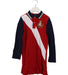 A Red Long Sleeve Dresses from Polo Ralph Lauren in size 6T for girl. (Front View)