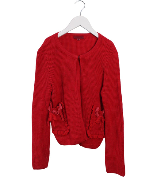 A Red Cardigans from Nicholas & Bears in size 12Y for girl. (Front View)